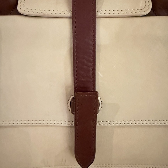 Buttery Soft Genuine Leather Tote Satchel Briefcase Bag Made in Italy - Picture 11 of 16